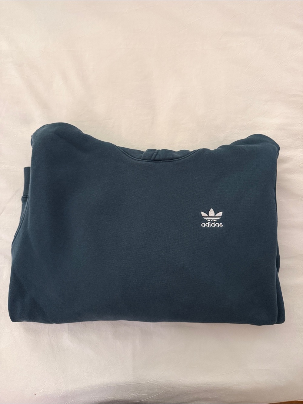 adidas Dark Teal Trefoil Crewneck Sweatshirt